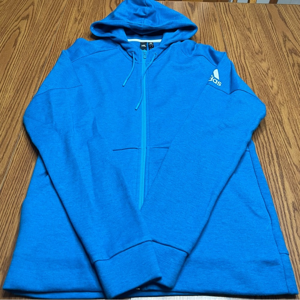 Lightly worn Adidas full zipper hoodie